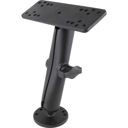 RAM Mounts Braccio Lungo Per Elettronica Nautica - Supporto Resistente In Alluminio Nero, Made In USA